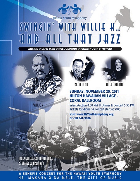 Hawaii Youth Symphony and Willie K